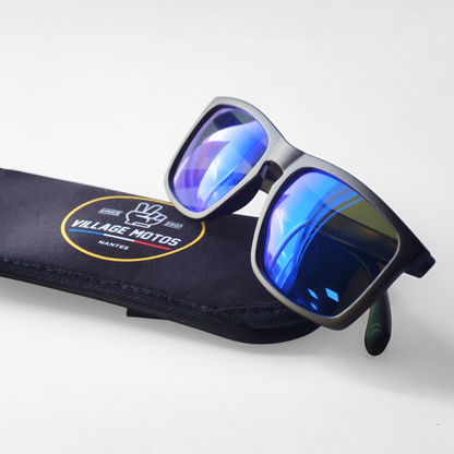 Lunettes de soleil Binocle x Village Motos – Modèle Daytona
