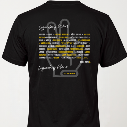 T-SHIRT COLLECTOR 25ANS - LEGENDARY RIDERS