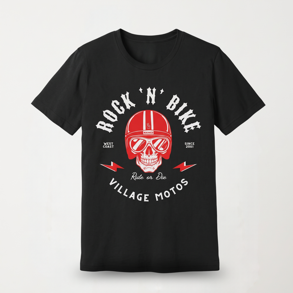T-SHIRT COLLECTOR 25ANS - ROCK'N'BIKE