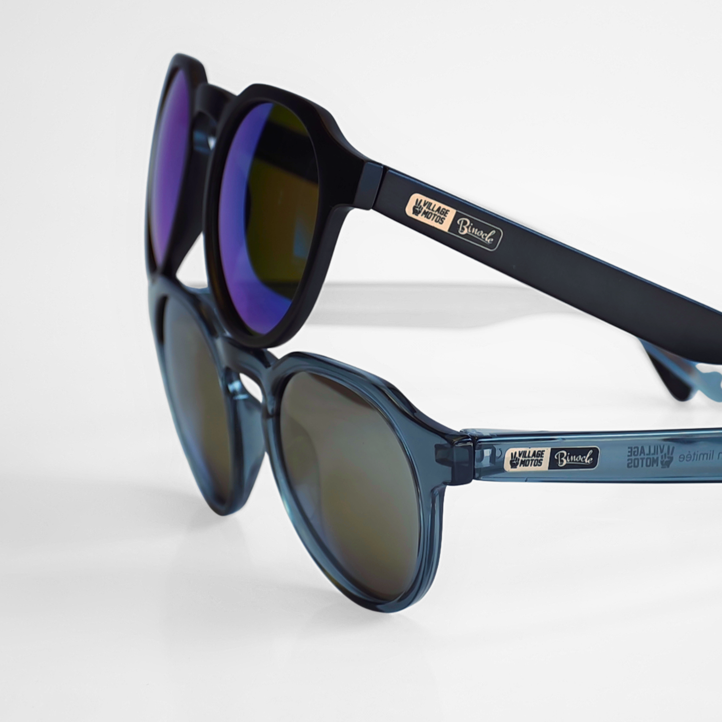 Lunettes de soleil Binocle x Village Motos – Modèle Columbia