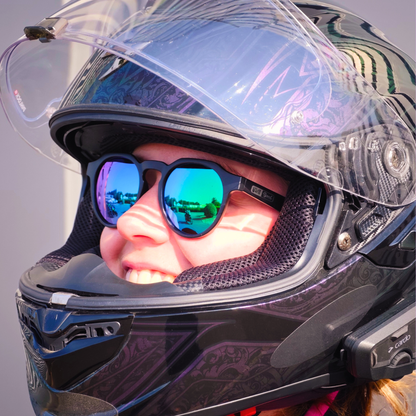 Lunettes de soleil Binocle x Village Motos – Modèle Columbia
